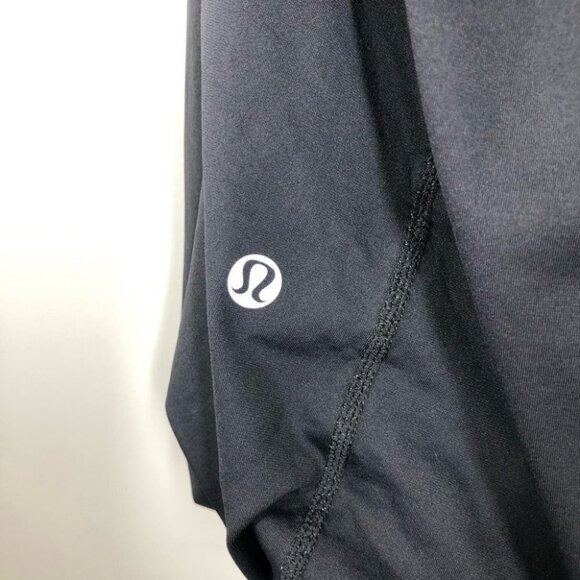 Lululemon Black Awareness Tank Bubble Hem Size 4 - Picture 5 of 8